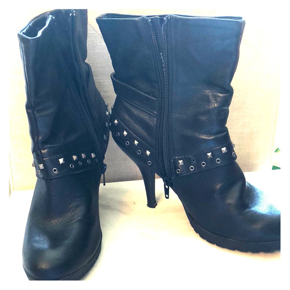 Marks and Spencer studded boots